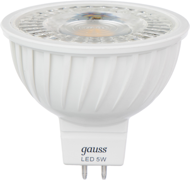 Лампа світлодіодна Gauss (4627116723171) 5Вт, GU5.3, 2700K